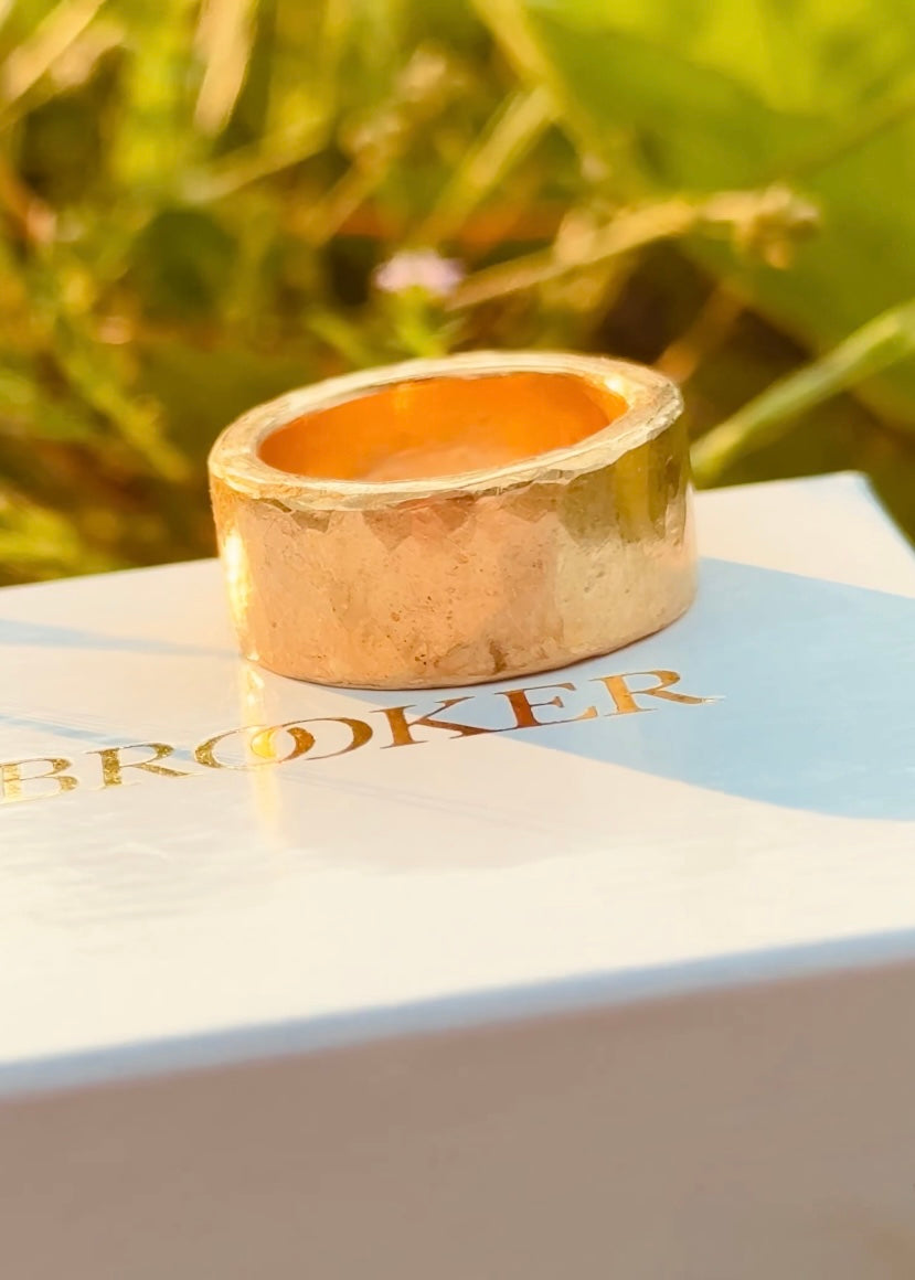 24K Gold Ring Full Ounce