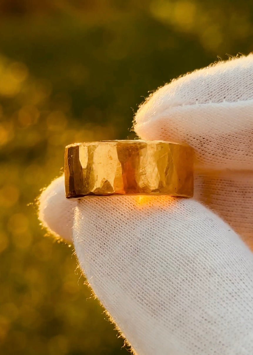 24K Gold Ring Full Ounce