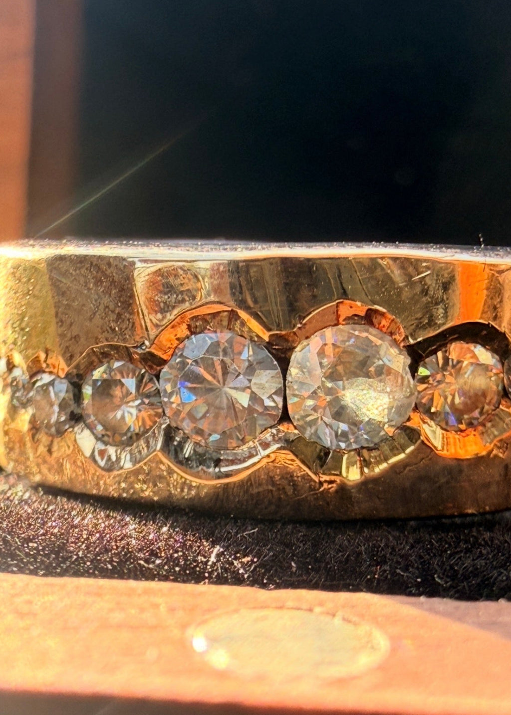 Diamond Channel Ring