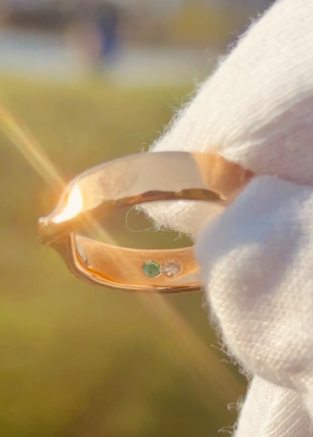 6mm Gold Mobius Ring