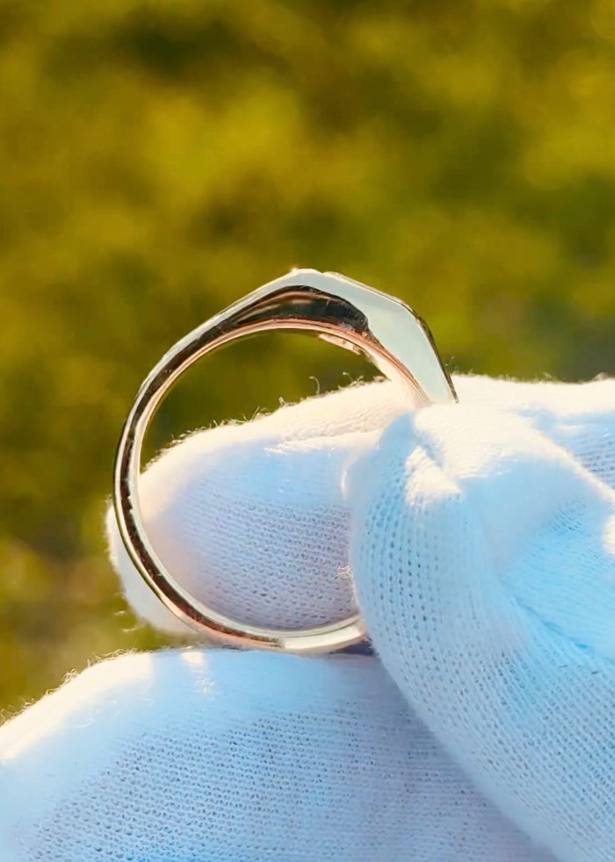 Diamond Surface Ring
