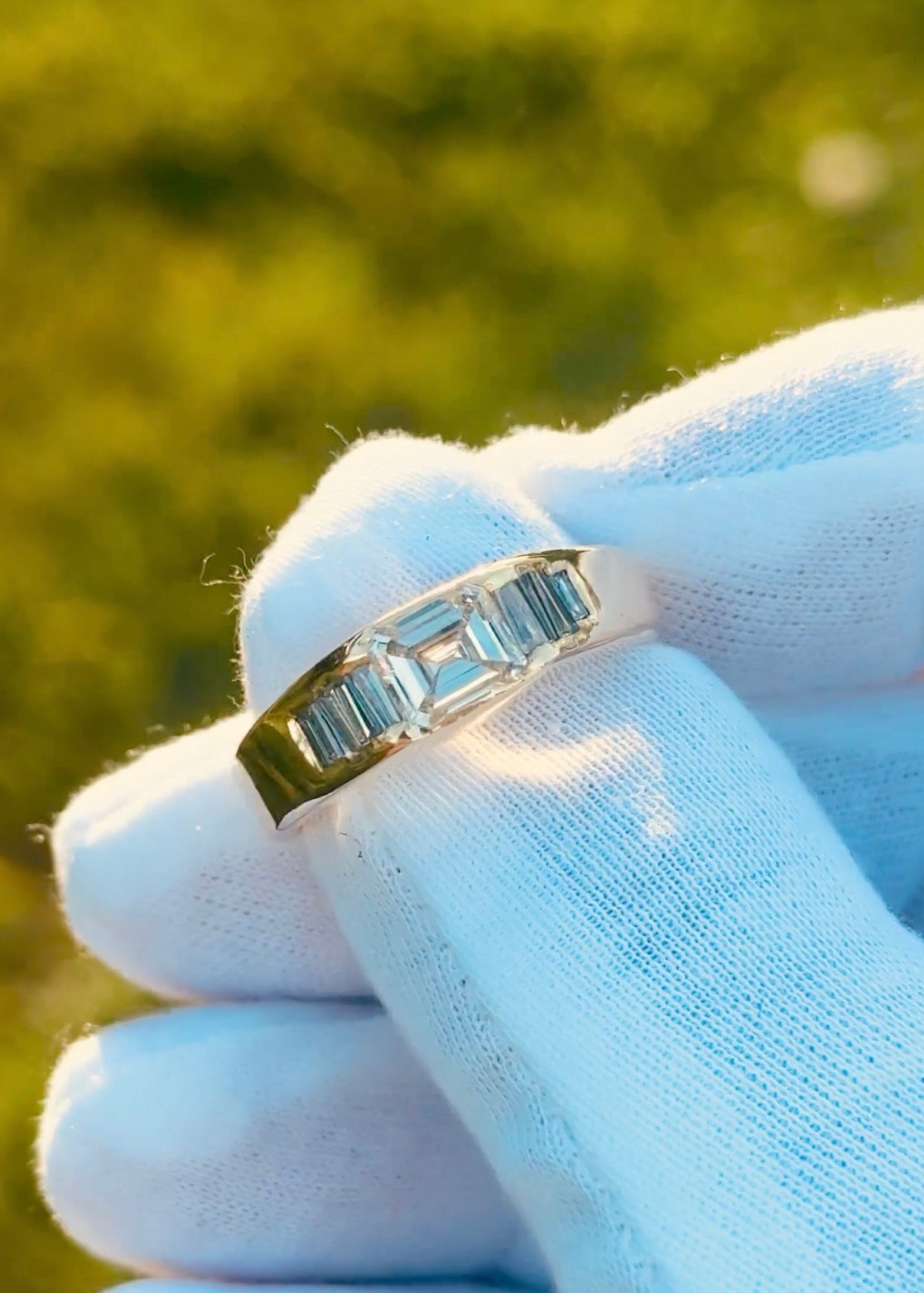 Diamond Surface Ring