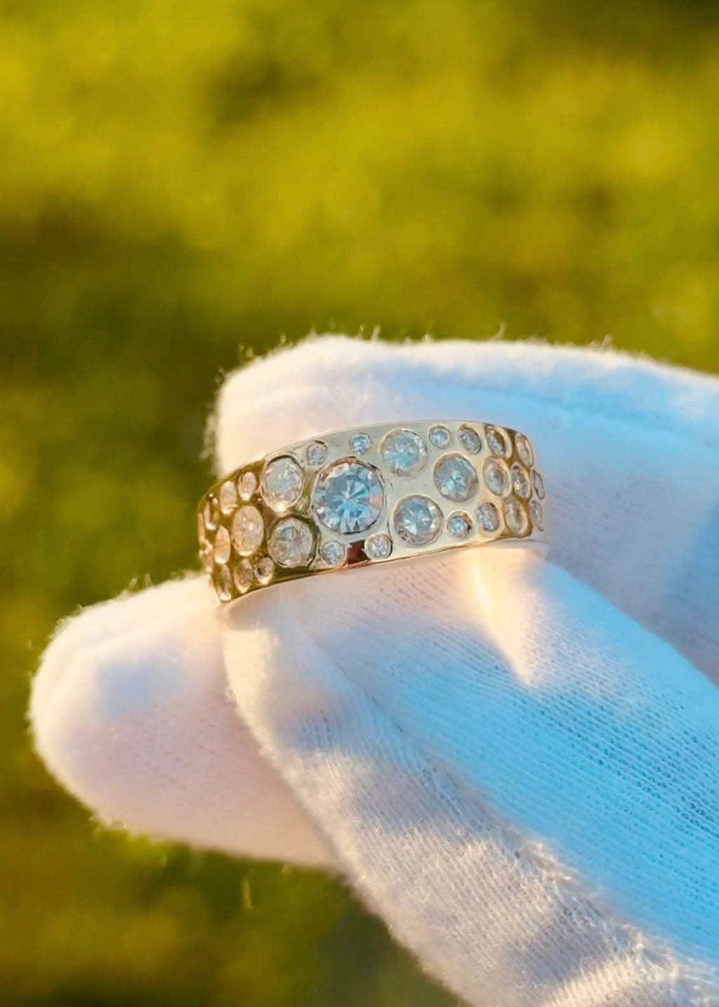 Diamond Encrusted Ring