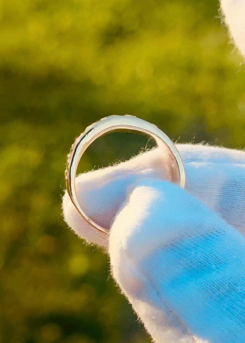 Diamond Encrusted Ring