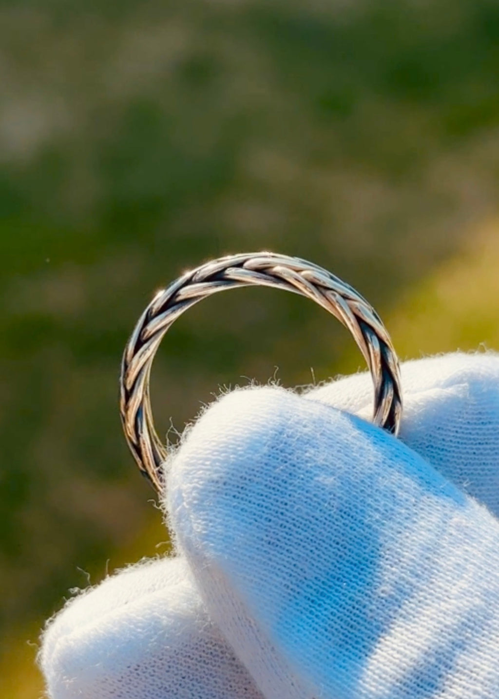 Ten Cord Band Ring