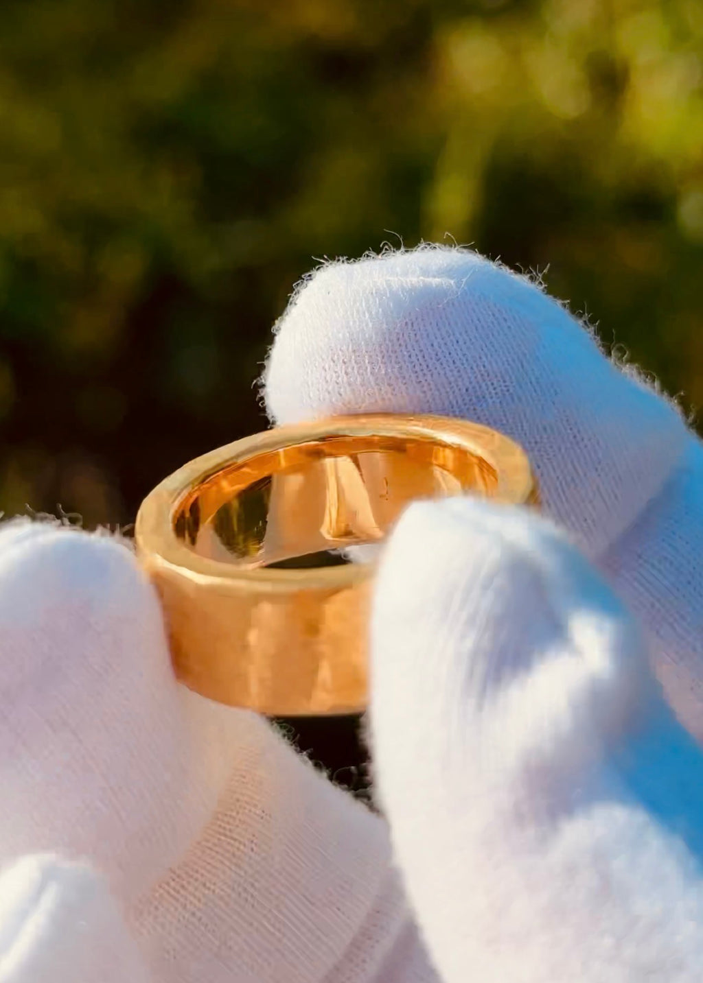 24K Gold Ring Full Ounce