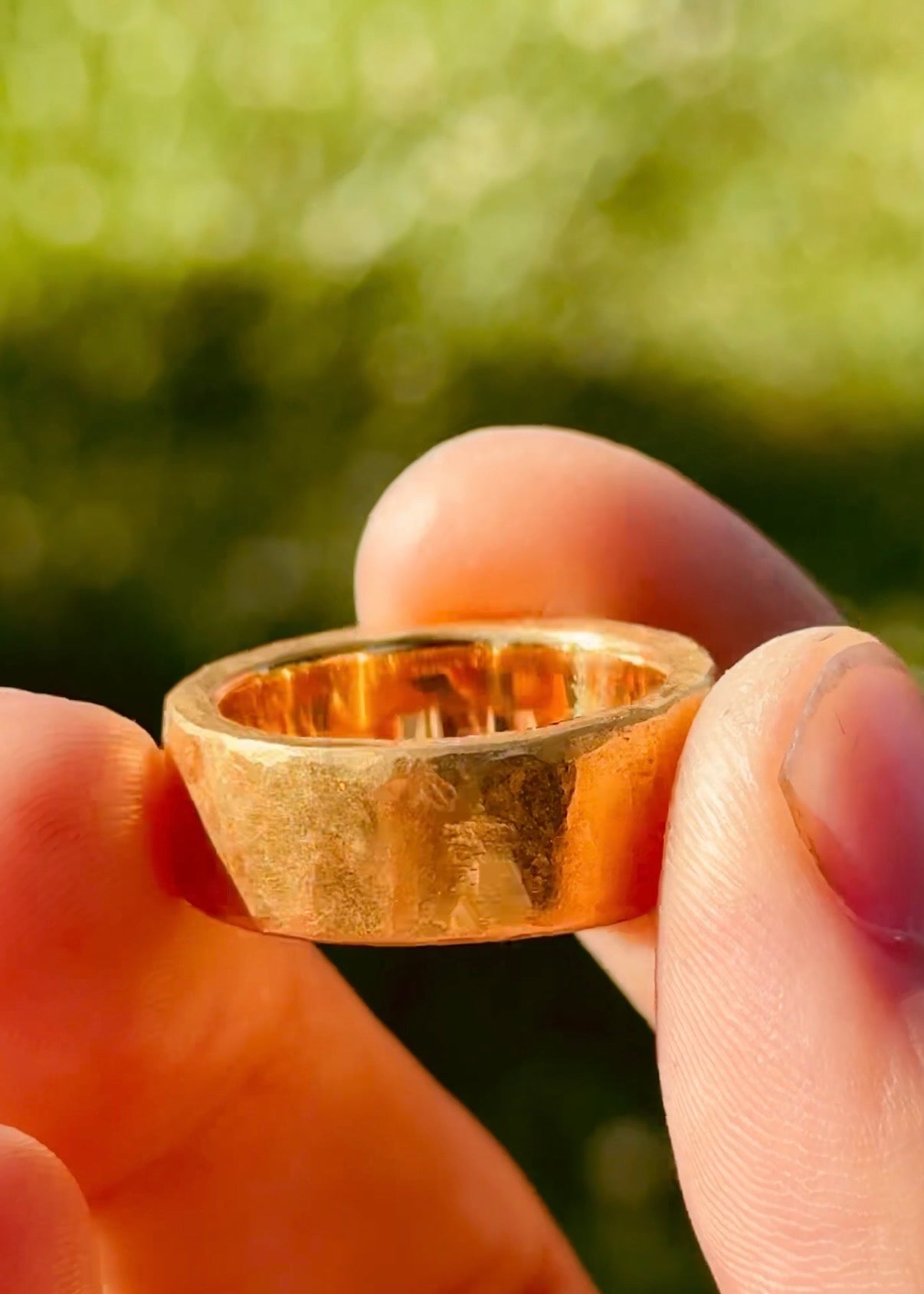 24K Gold Ring Full Ounce