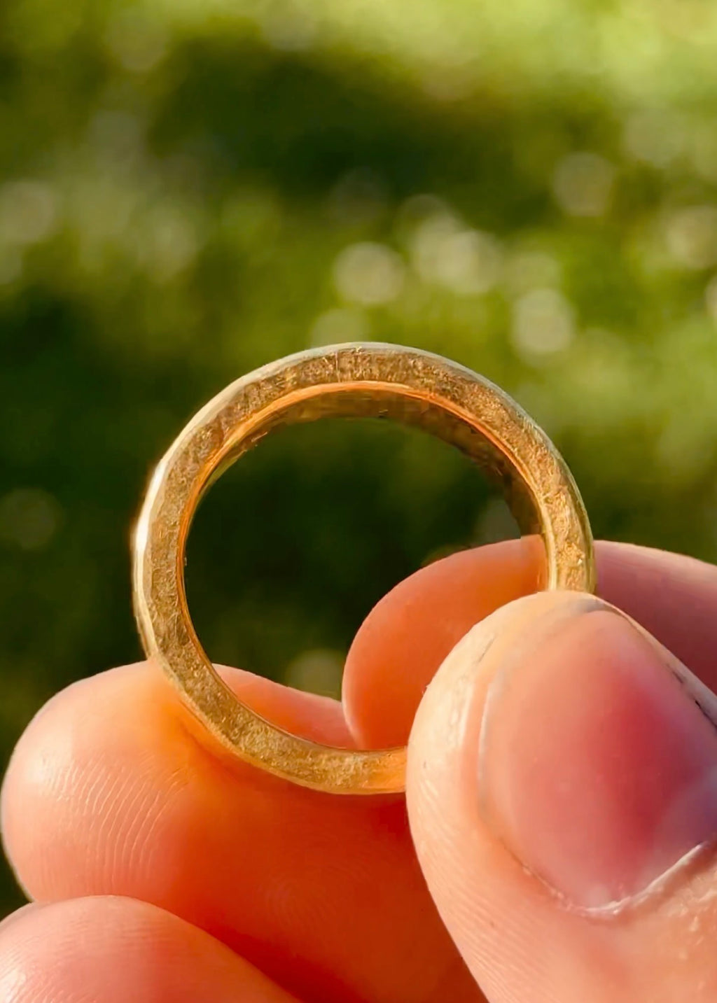 24K Gold Ring Full Ounce