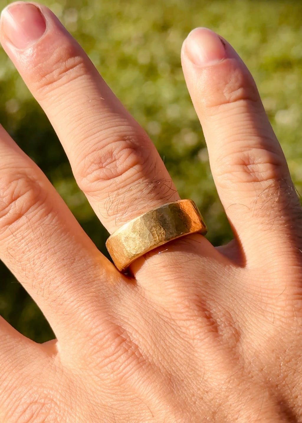 24K Gold Ring Full Ounce