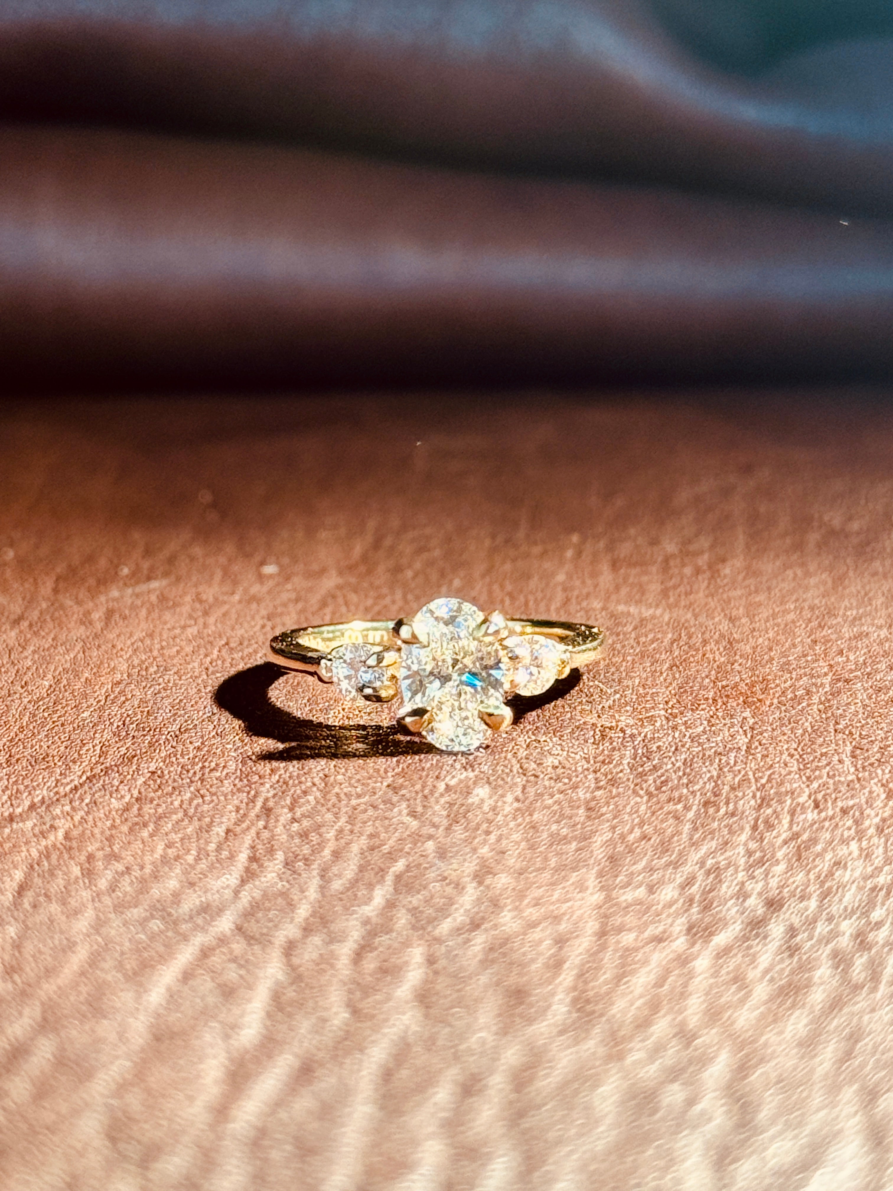 Jaspers Engagement Ring
