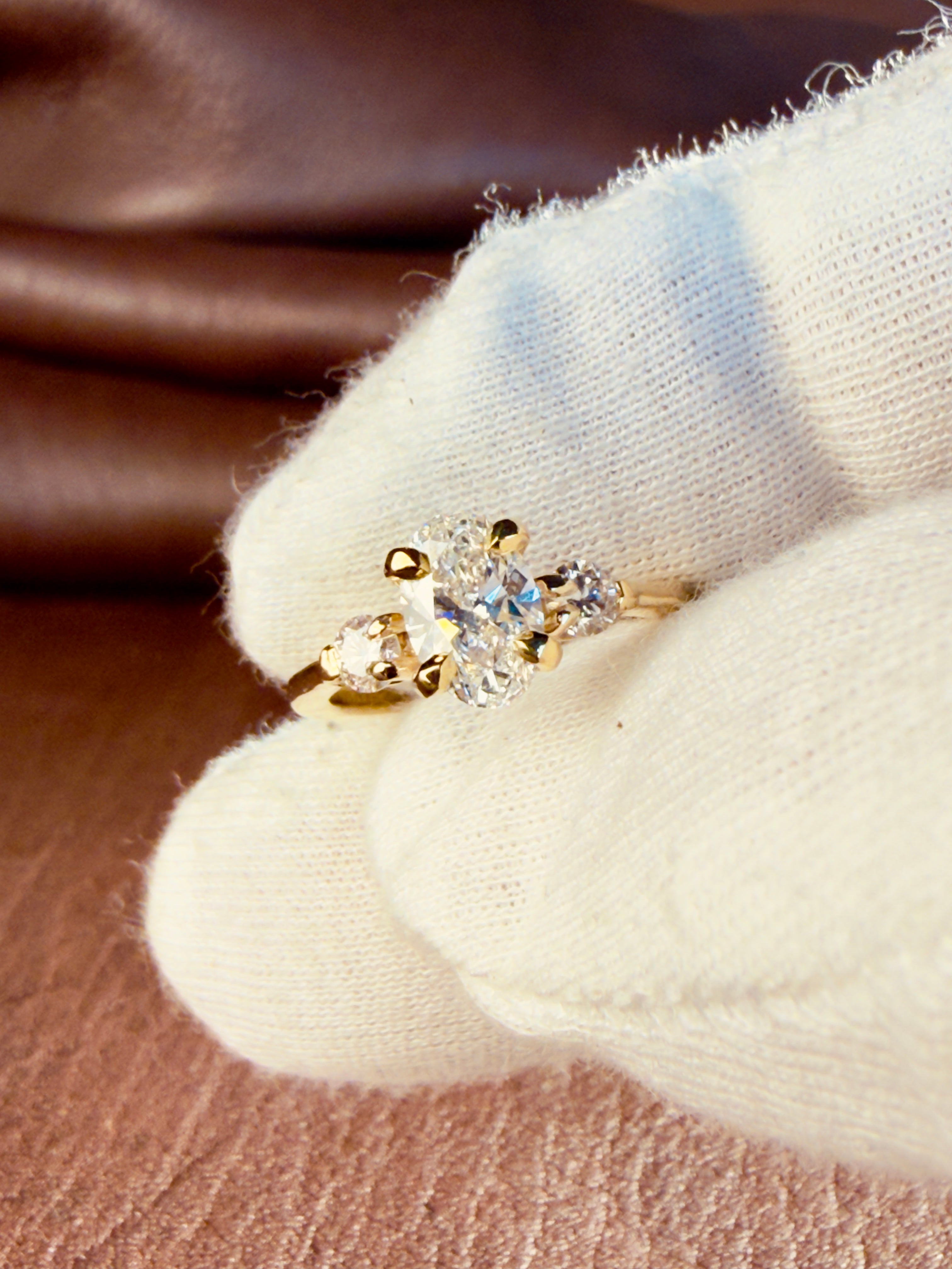Jaspers Engagement Ring