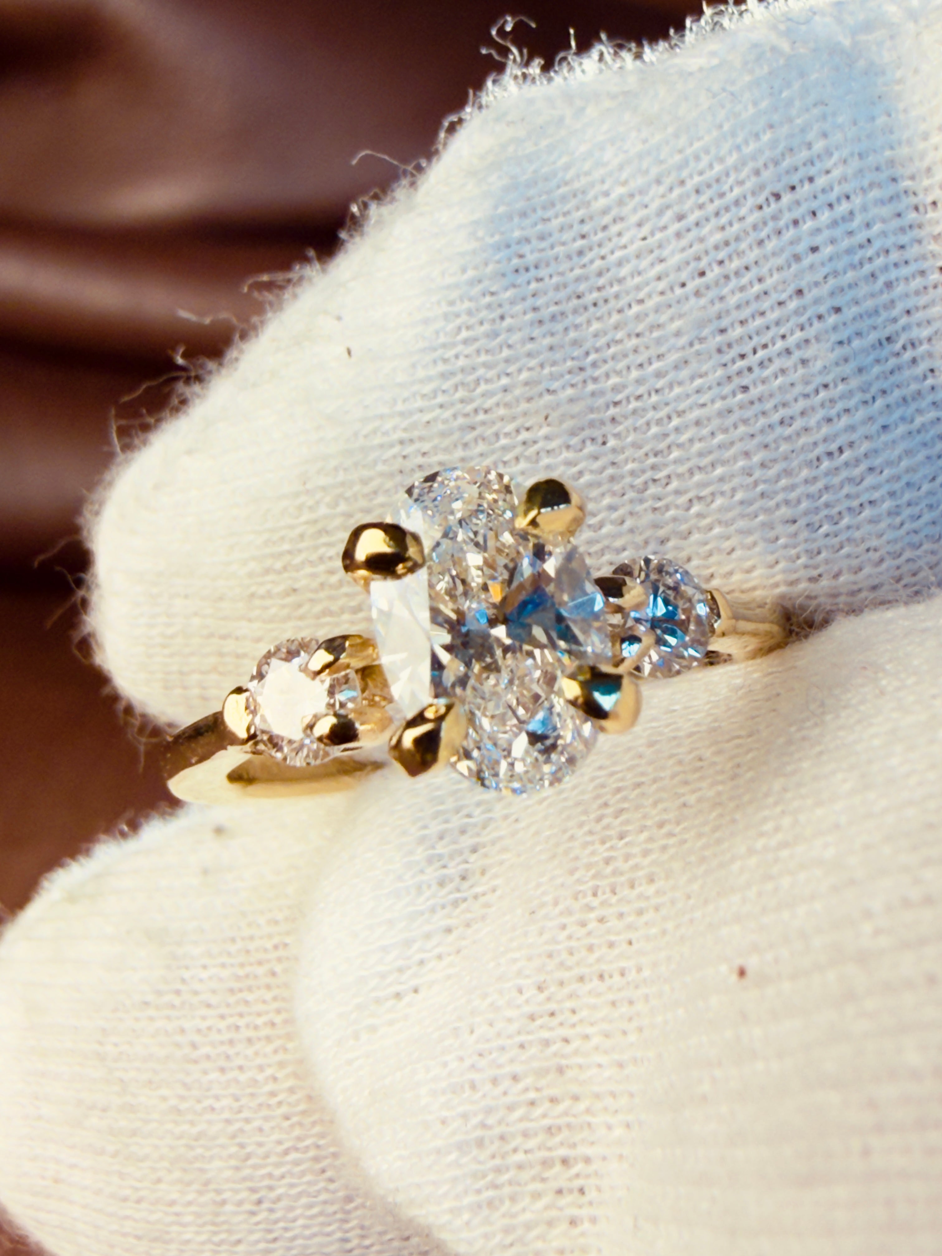 Jaspers Engagement Ring