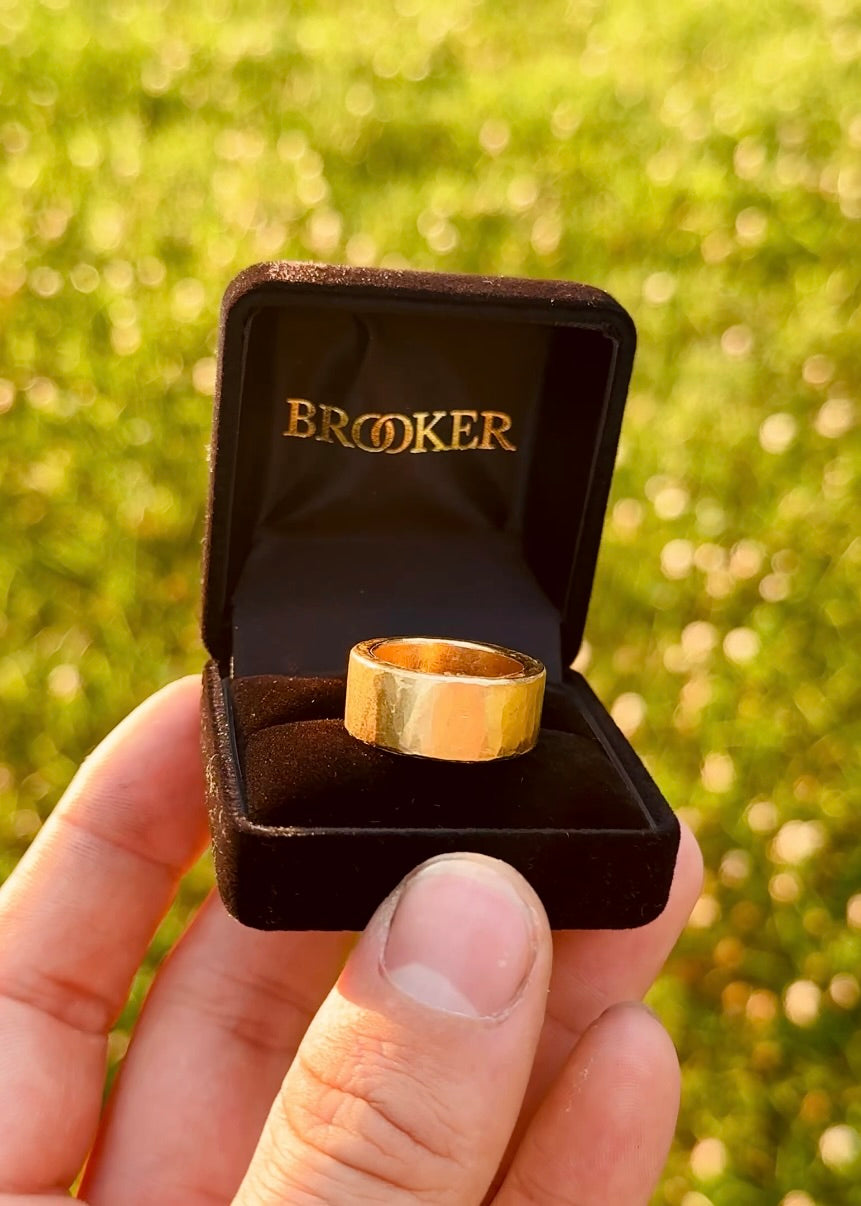 24K Gold Ring Full Ounce
