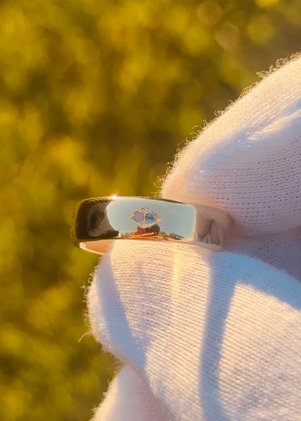 Double Gemstone Ring