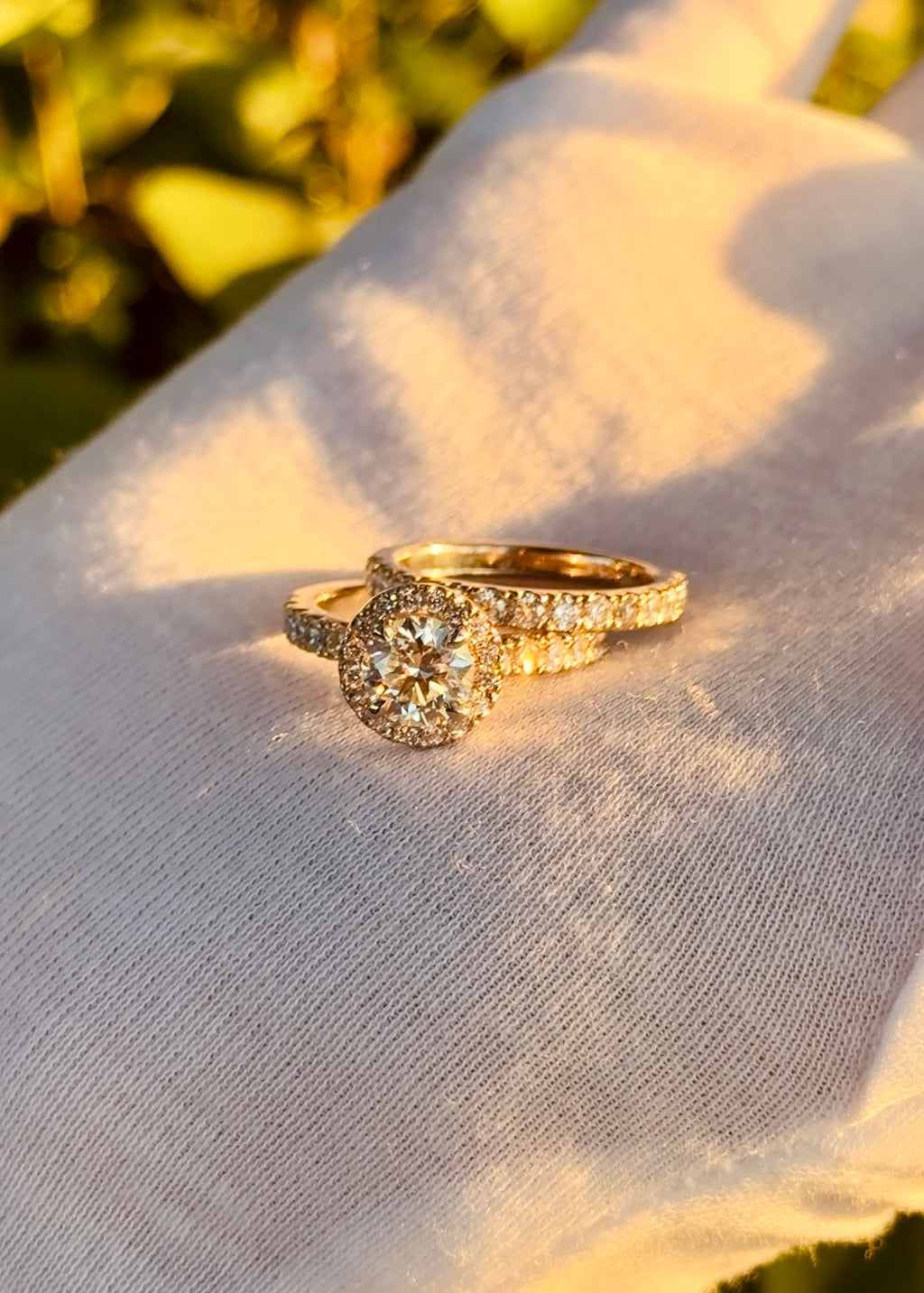 Halo Engagement Ring