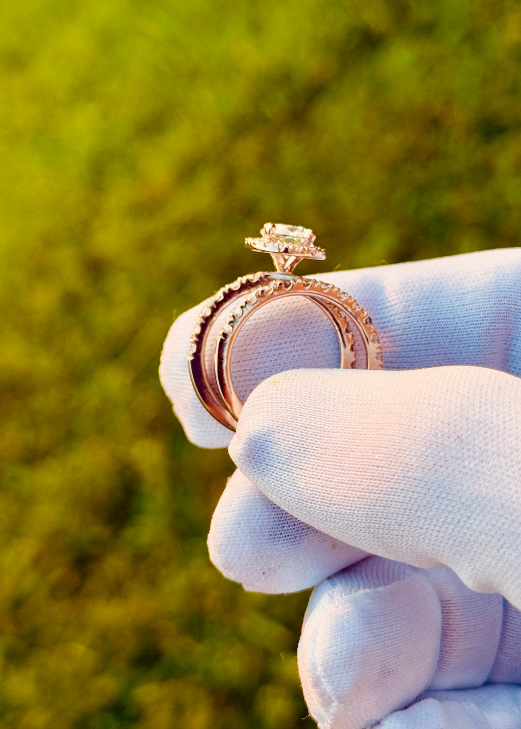 Halo Engagement Ring