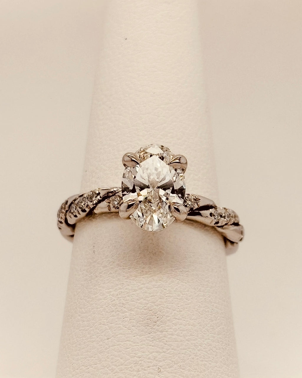 Twisted Engagement Ring