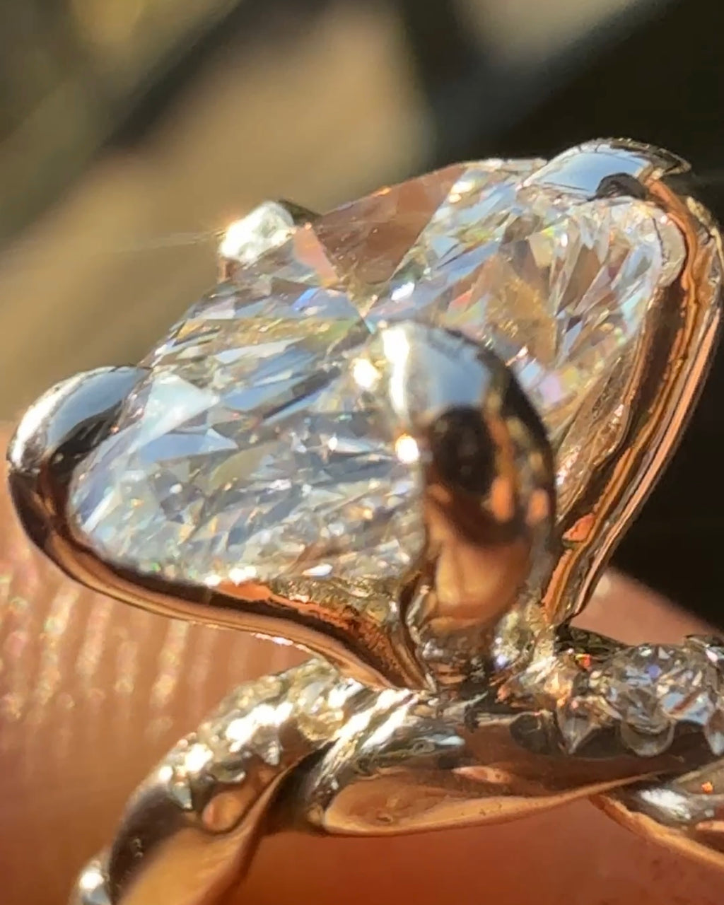 Twisted Engagement Ring