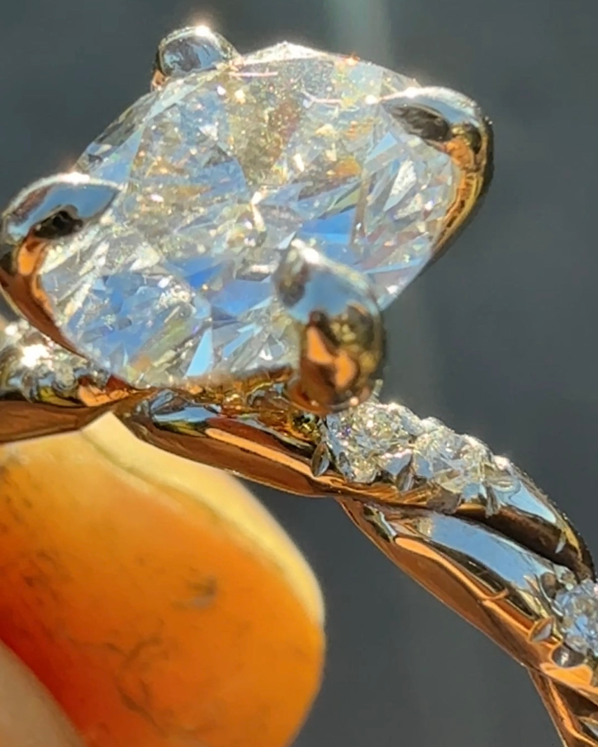 Twisted Engagement Ring