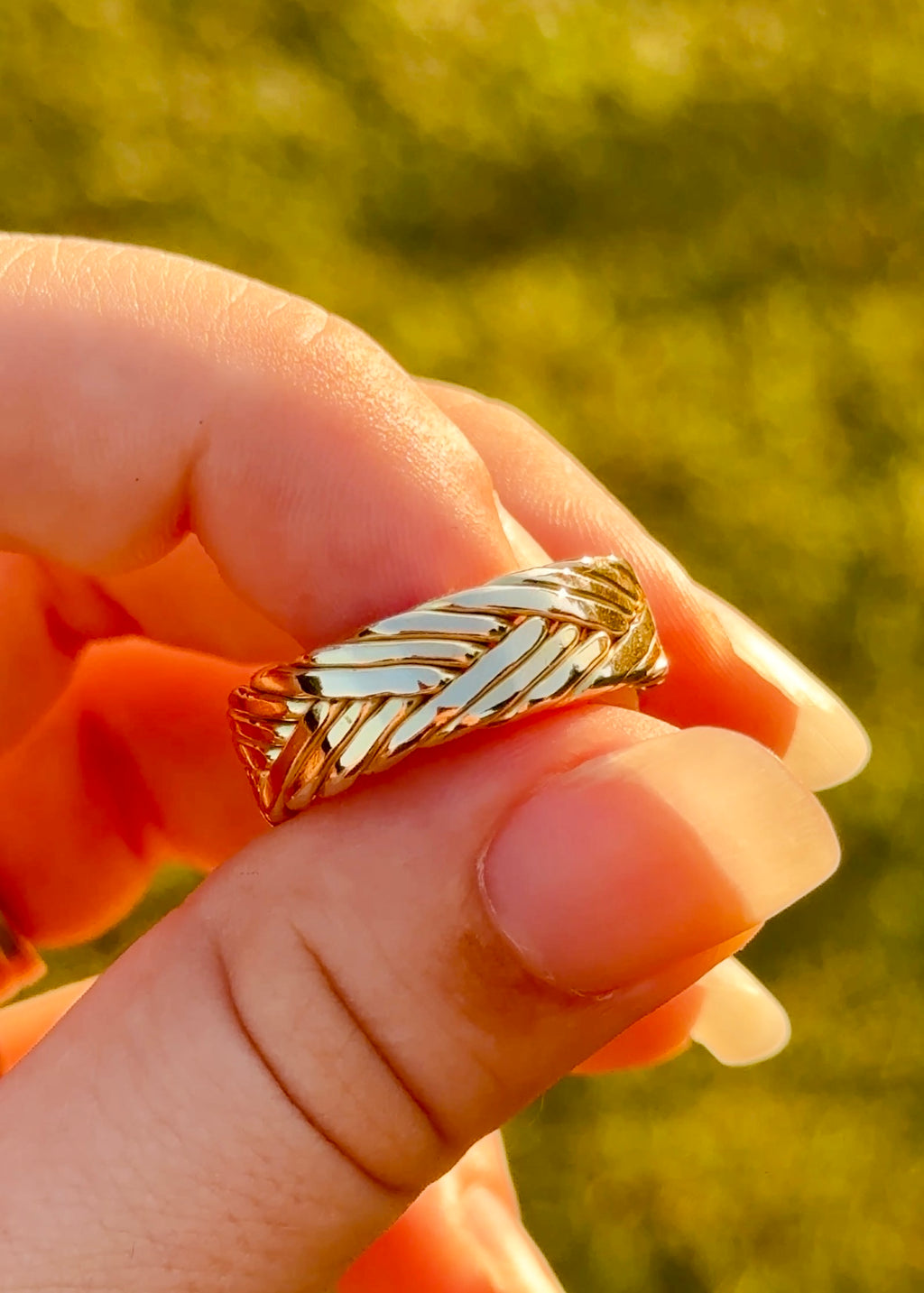 Triple Braided Band