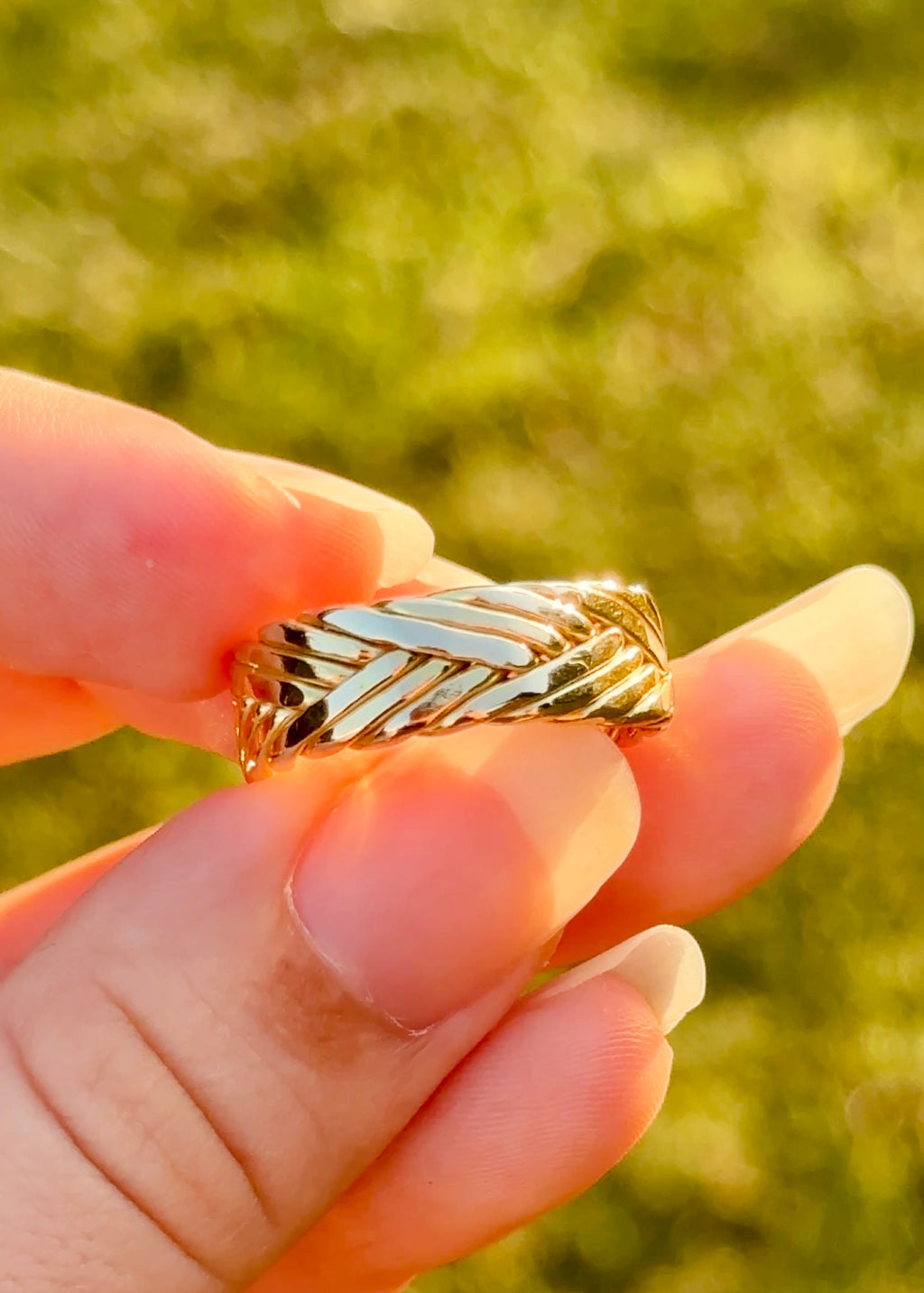 Triple Braided Band