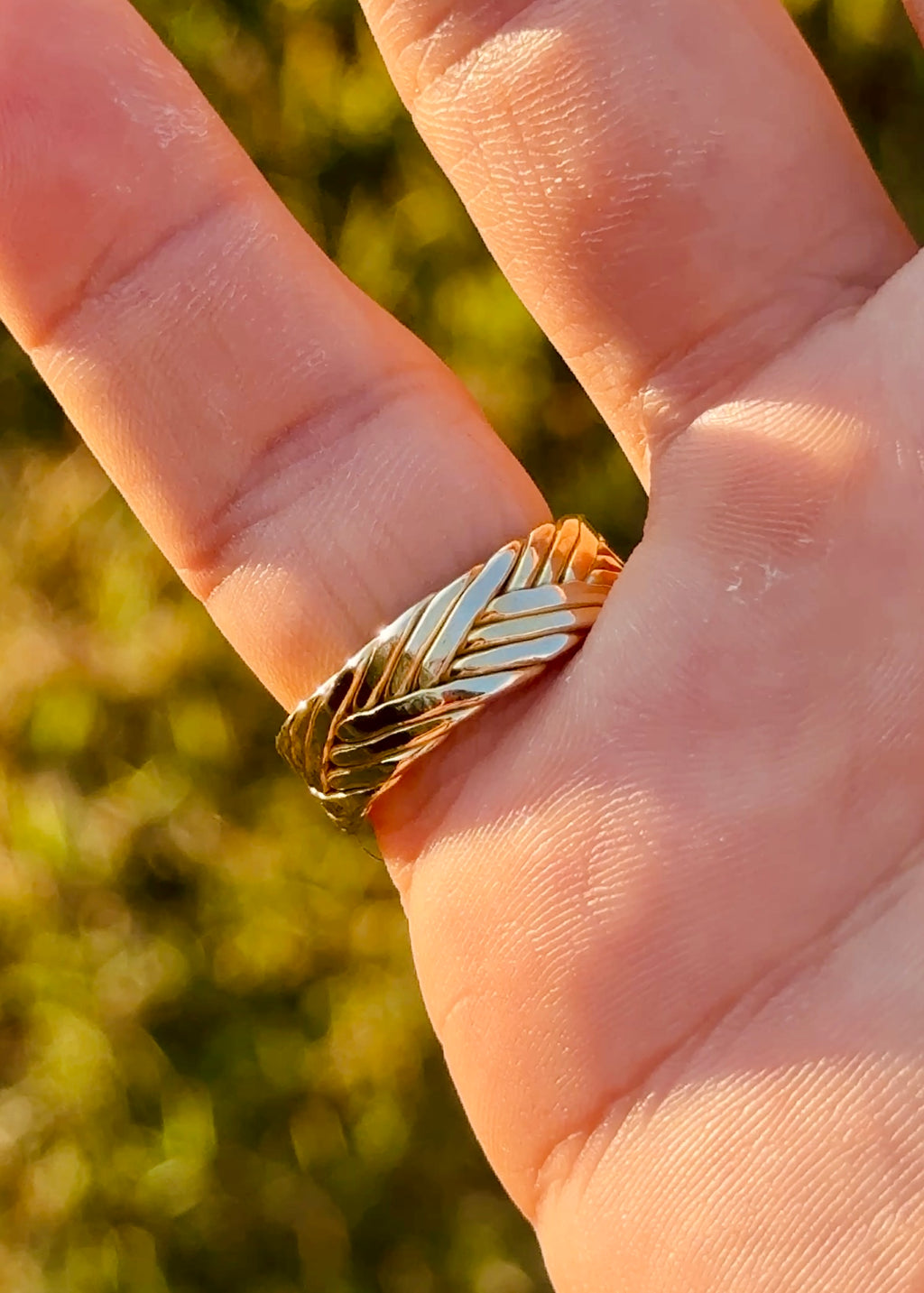 Triple Braided Band