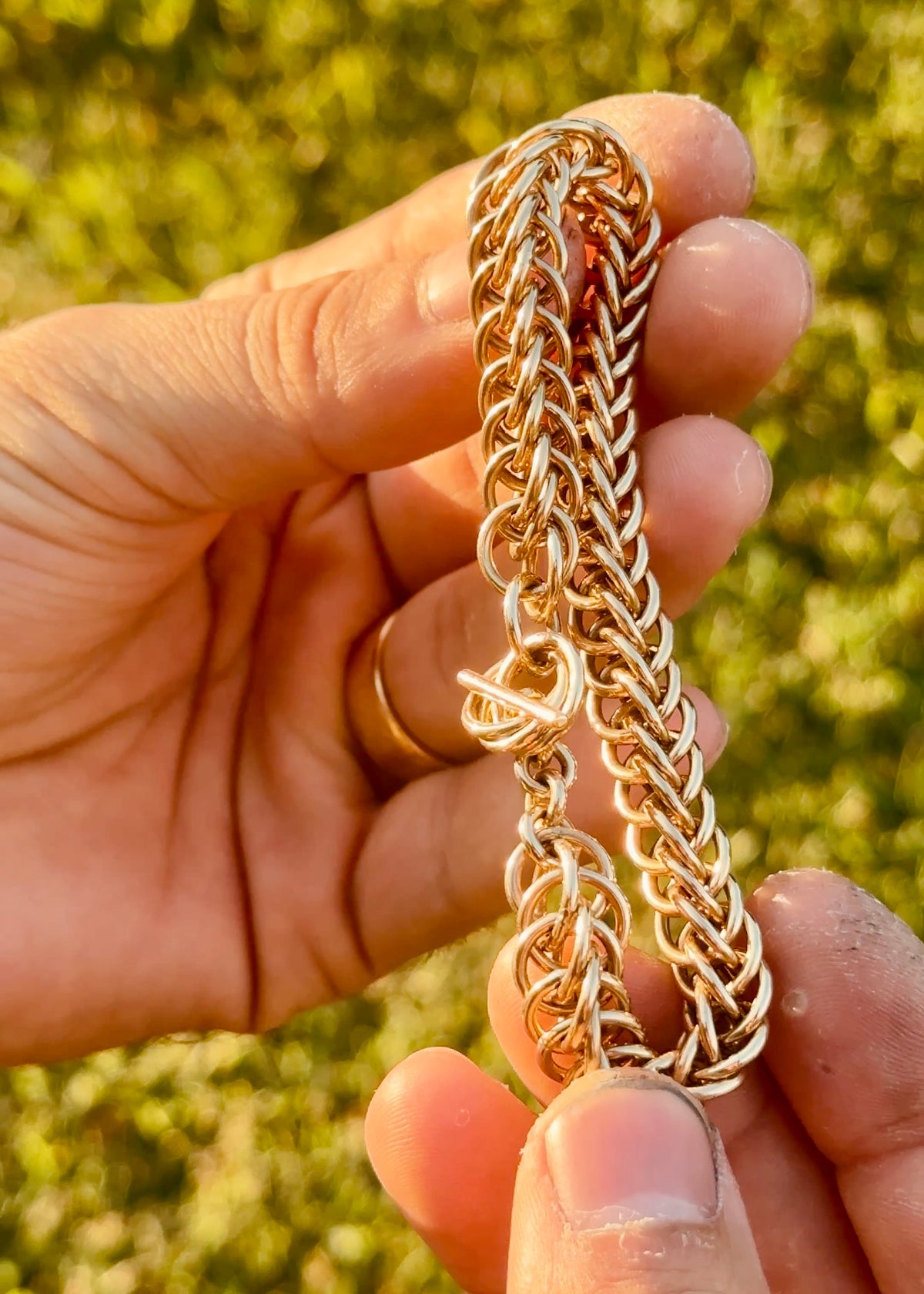 Gold Half Persian Bracelet