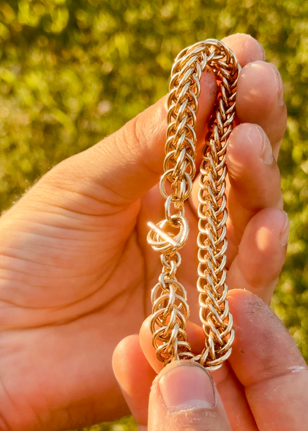 Gold Half Persian Bracelet