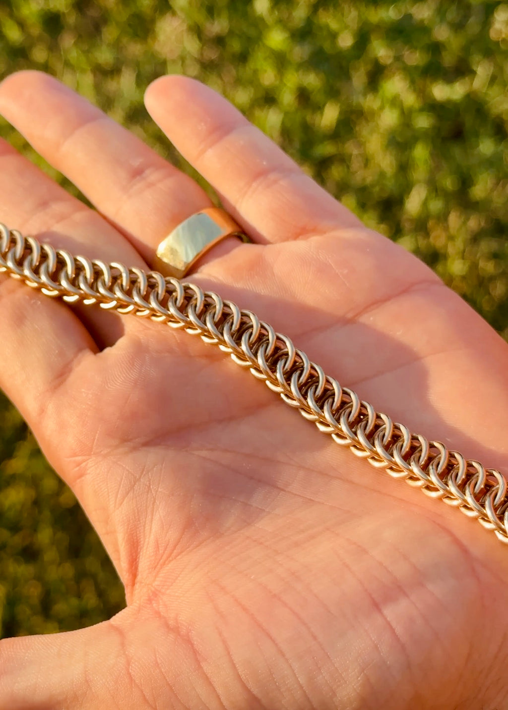 Gold Half Persian Bracelet