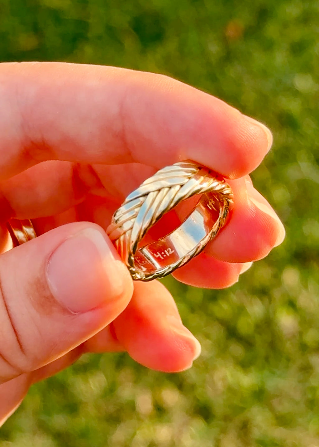 Triple Braided Band