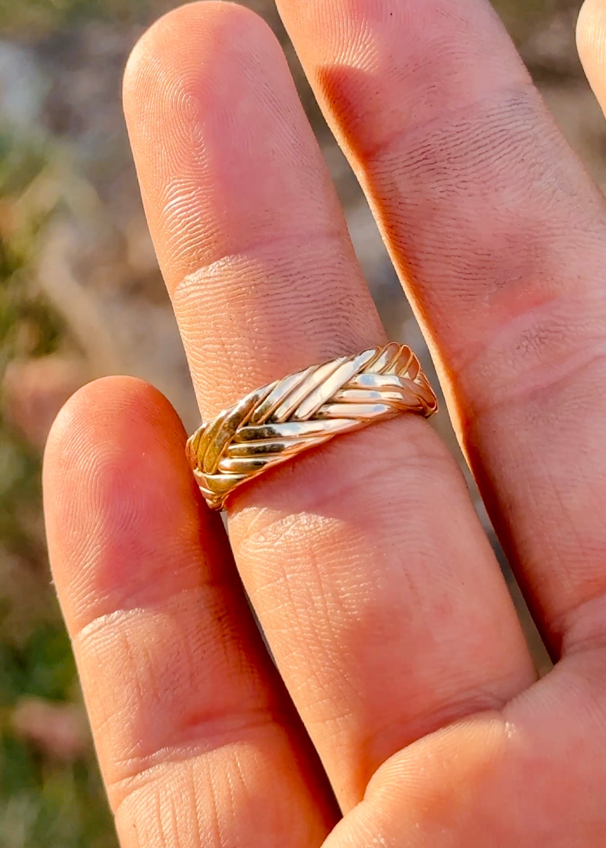 Triple Braided Band