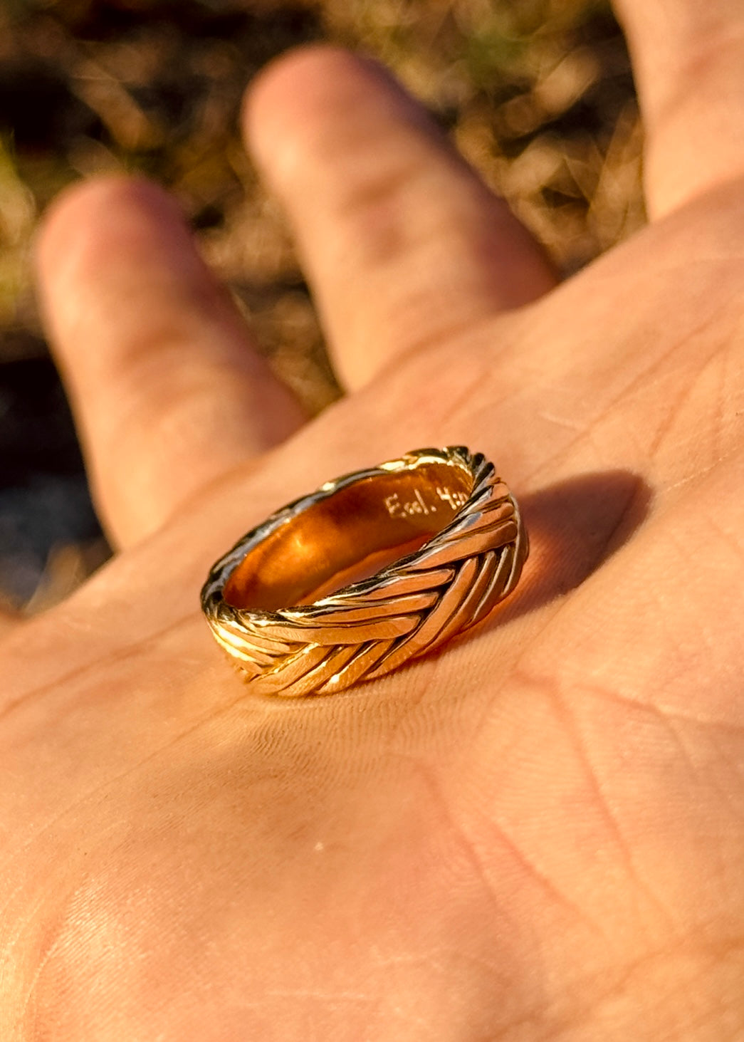 Triple Braided Band