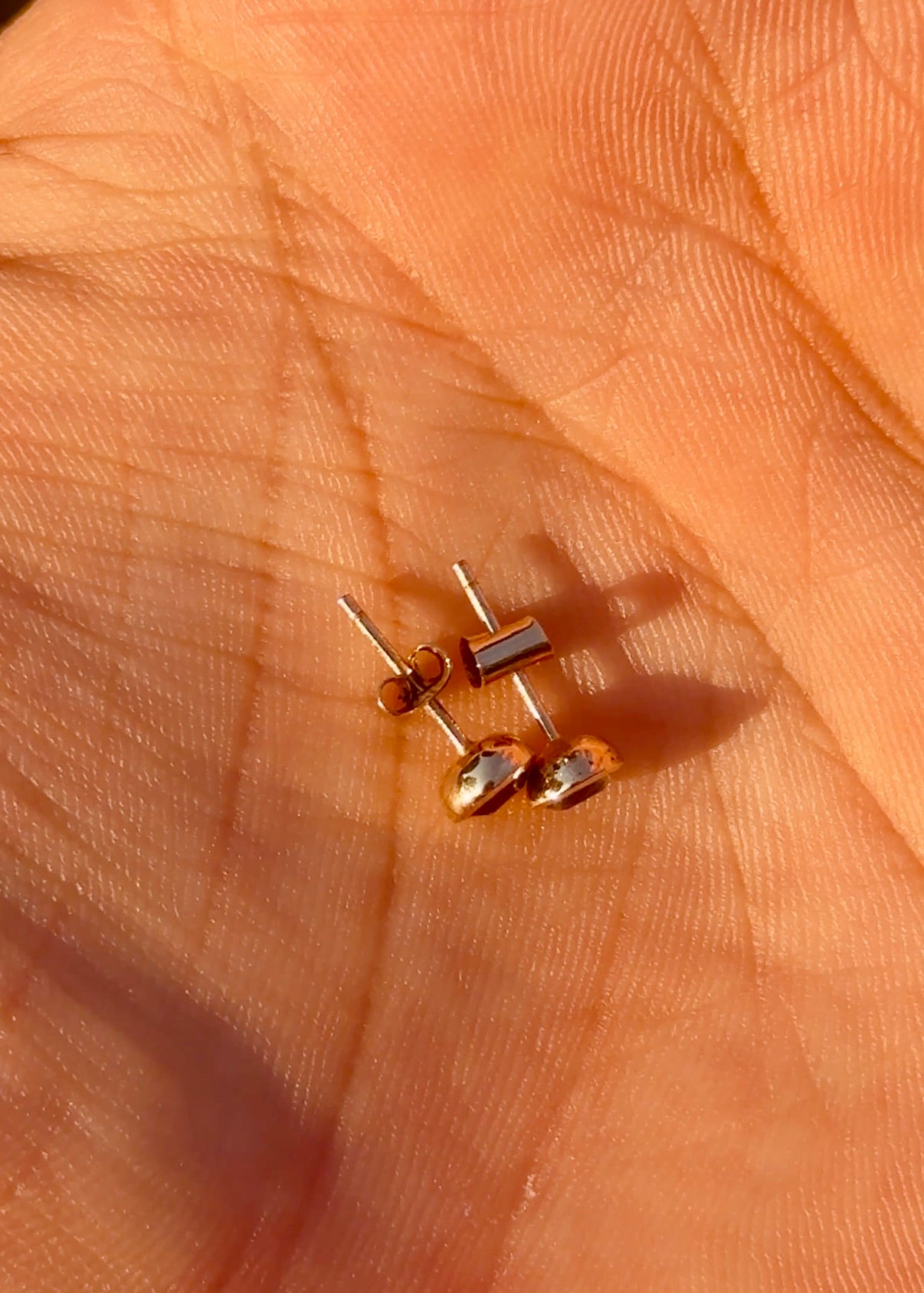 Sapphire Cup Earrings