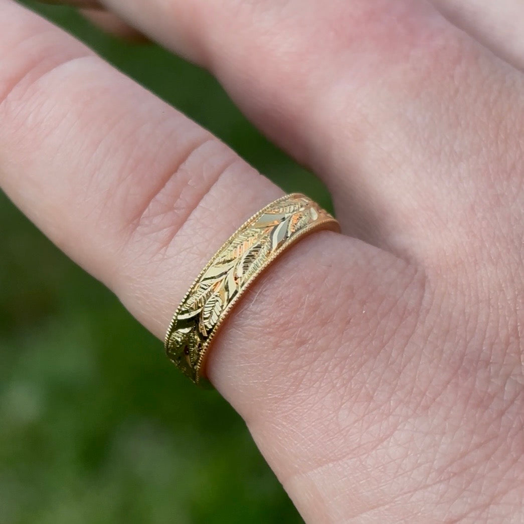 Engraved Women's Band