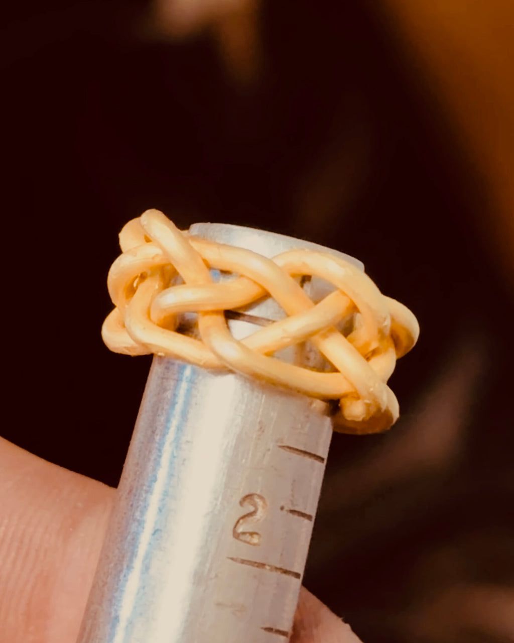 Braided Birthstone Ring