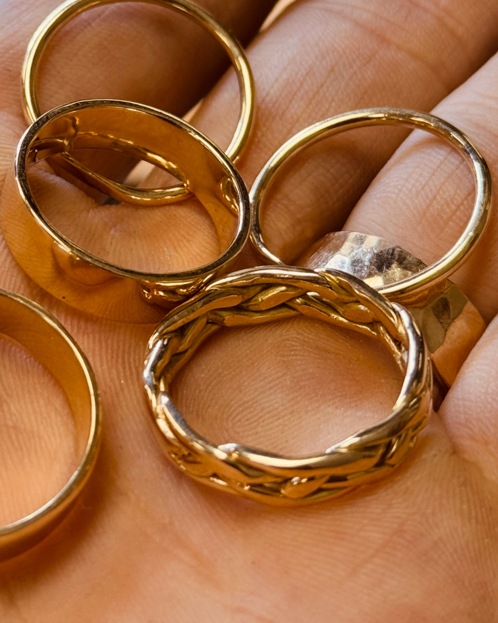 Braided Birthstone Ring
