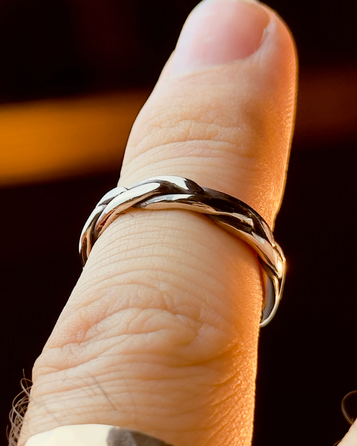 Gold Braided Ring