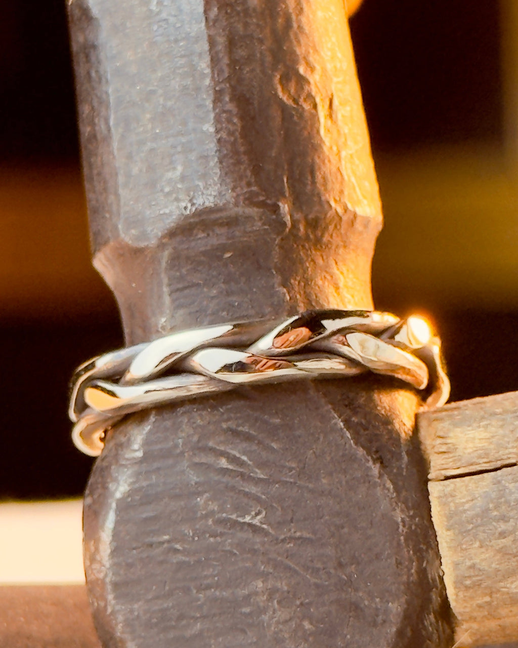 Gold Braided Ring