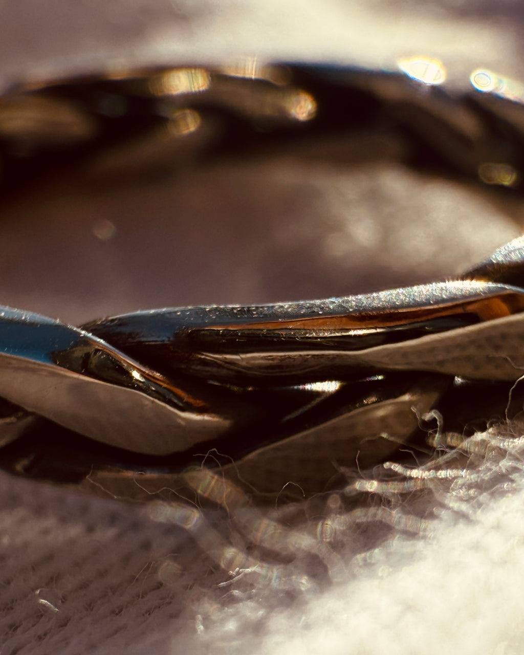Gold Braided Ring