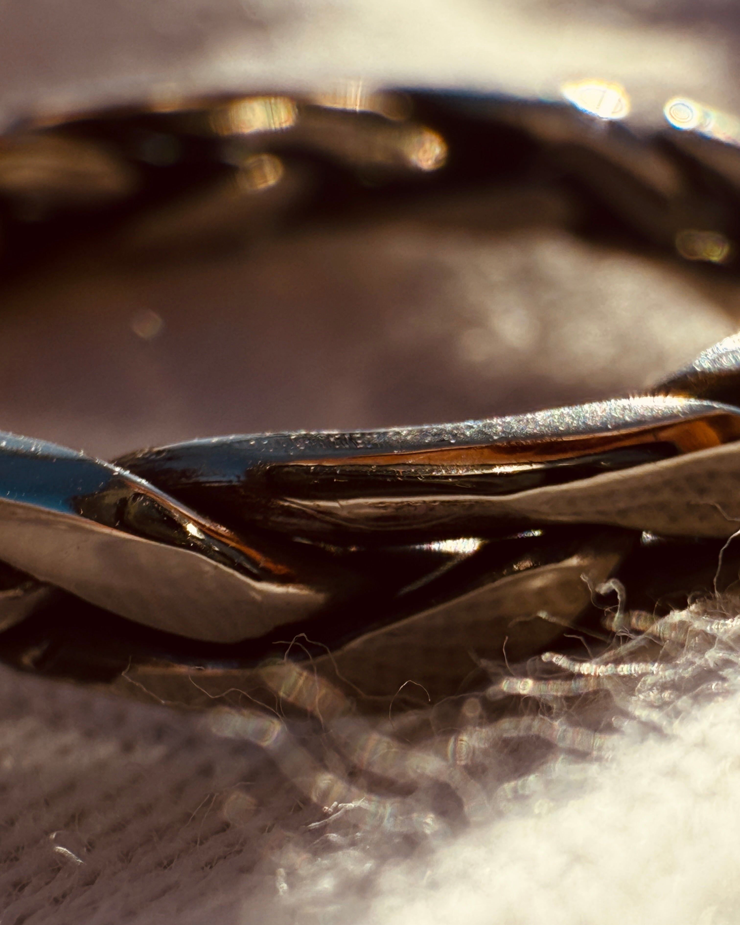 Gold Braided Ring