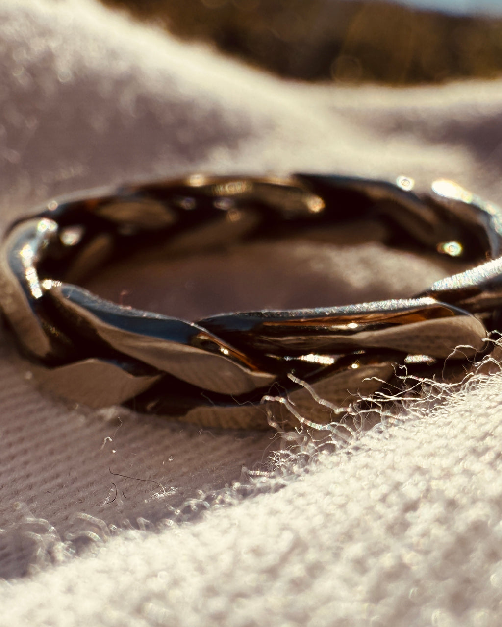 Gold Braided Ring