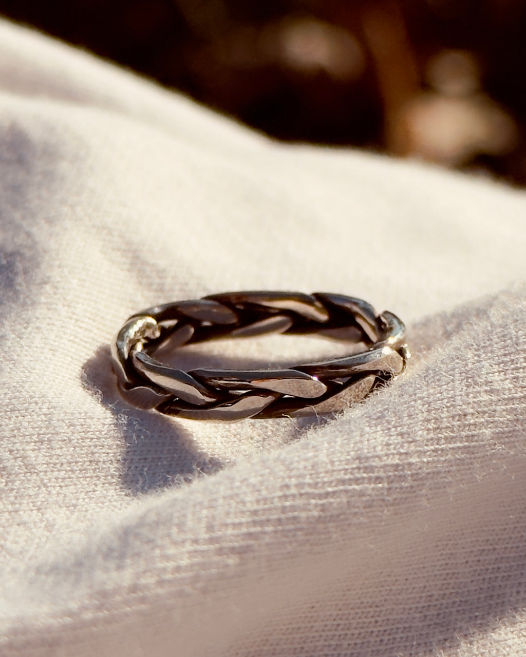 Gold Braided Ring
