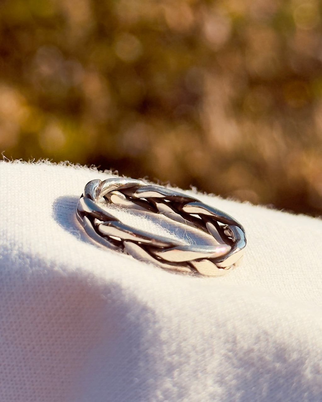 Gold Braided Ring