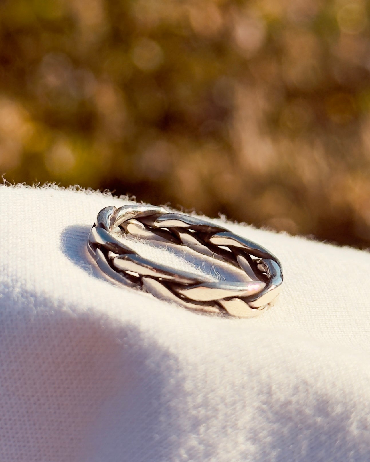 Gold Braided Ring