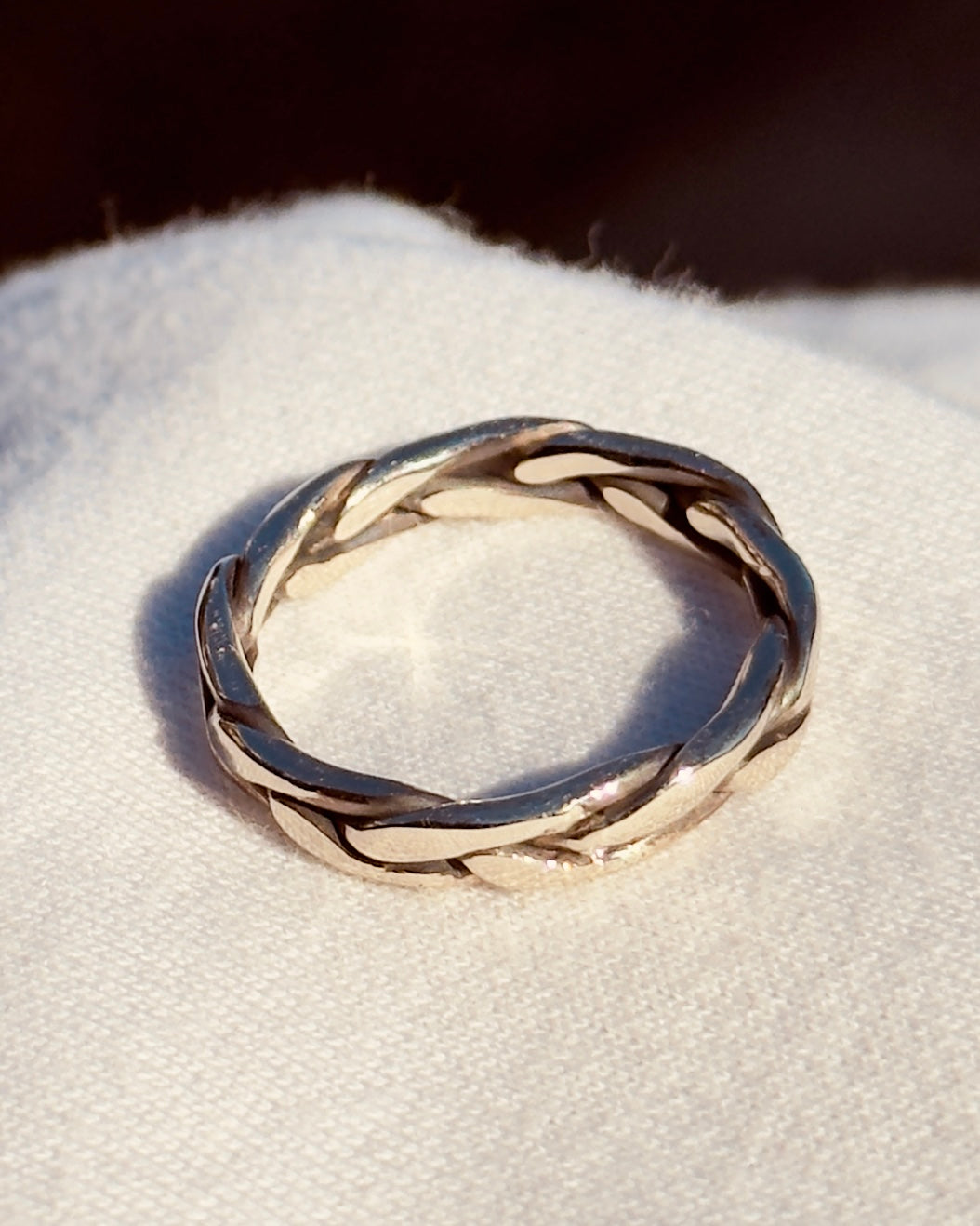 Gold Braided Ring