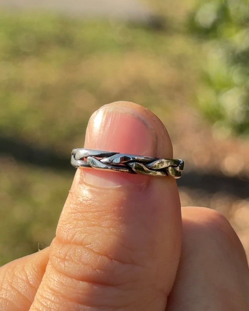 Gold Braided Ring