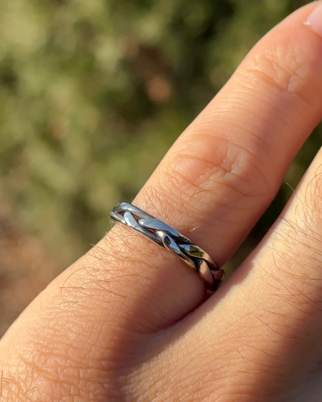Gold Braided Ring