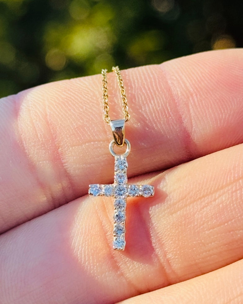 Diamond Cross Necklace