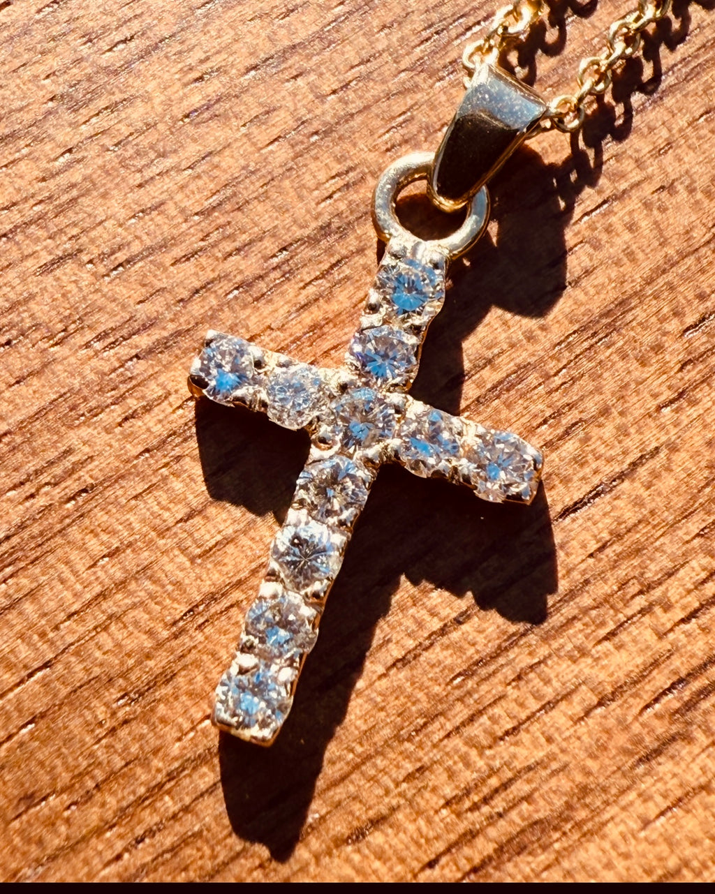 Diamond Cross Necklace