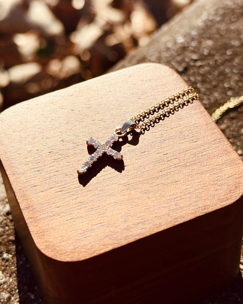 Diamond Cross Necklace